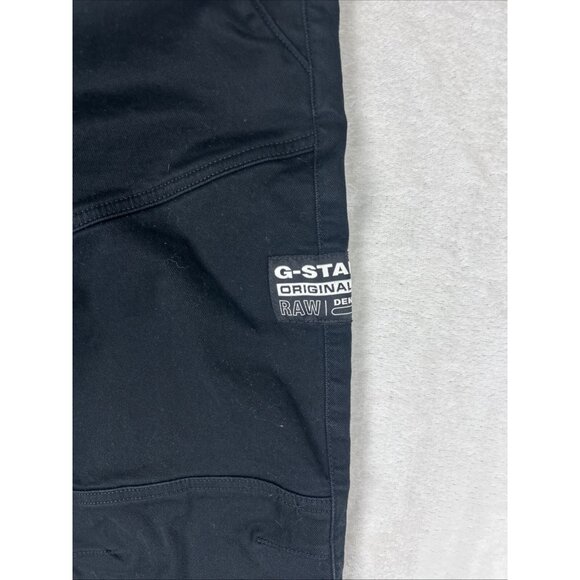 G Star Raw Original Denim Black Rackam 3D Slim Trainer Mens Size 31 x 32 - Picture 2 of 12